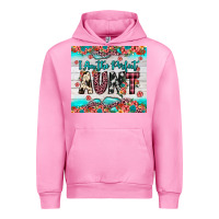 Fuchsia Pink i am perfect aunt Urban Hoodie - JahusDesignShop