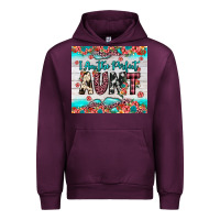 Mauve Wine i am perfect aunt Urban Hoodie - JahusDesignShop