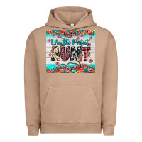Pigment Burro i am perfect aunt Urban Hoodie - JahusDesignShop