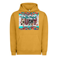 Pigment Peanut Butter i am perfect aunt Urban Hoodie - JahusDesignShop