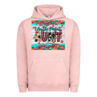 Pigment Salmon i am perfect aunt Urban Hoodie - JahusDesignShop