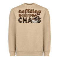 Mushroom caffeine before chaos Heavyweight Sweatshirt - BarkalooDesign