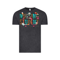 Vintage Black nursing student no sleep no money no life Vintage Tee - OliviaCreatesArt
