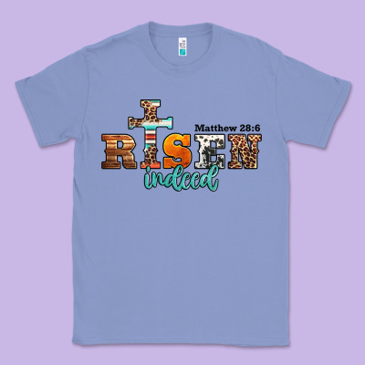 He Is Risen Indeed Matthew 28 6 Jesus Christ Easter Classic Tee Designed By Jasminsmagicworld