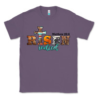 Lavender he is risen indeed matthew 28 6 jesus christ easter Classic Tee - Jasminsmagicworld