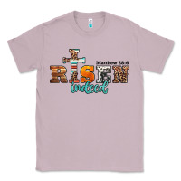 Lilac he is risen indeed matthew 28 6 jesus christ easter Classic Tee - Jasminsmagicworld