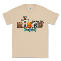 Mushroom he is risen indeed matthew 28 6 jesus christ easter Classic Tee - Jasminsmagicworld