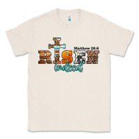 Natural he is risen indeed matthew 28 6 jesus christ easter Classic Tee - Jasminsmagicworld