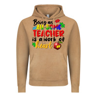 Being An Au Some Teacher Is A Work Of The Heart Vintage Hoodie | Teevron