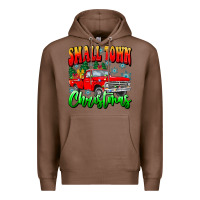 Chestnut Small town Christmas Premium Hoodie - CowhideDigitalArt