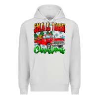 Small Town Christmas Premium Hoodie | Teevron