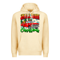 Pina Colada Small town Christmas Premium Hoodie - CowhideDigitalArt