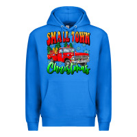 True Royal Small town Christmas Premium Hoodie - CowhideDigitalArt