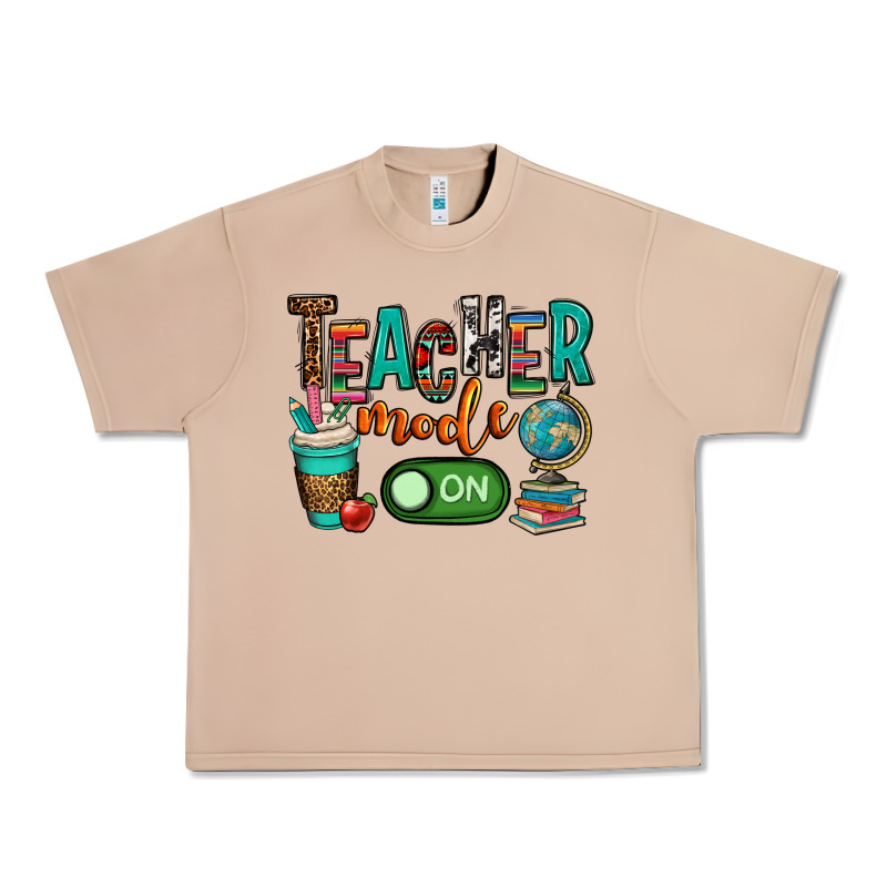 Teacher Mode On Urban Heavy Tee by OliviaCreatesArt | Teevron