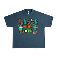 Midnight Navy teacher mode on Urban Heavy Tee - OliviaCreatesArt