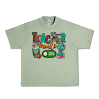 Oil Green teacher mode on Urban Heavy Tee - OliviaCreatesArt