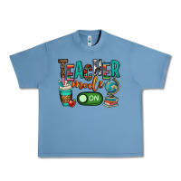 Pebble Blue teacher mode on Urban Heavy Tee - OliviaCreatesArt