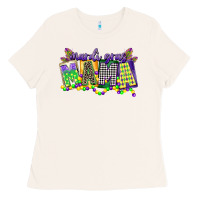 Bone mardi gras mama Ladies Tee - CowGirlArtShop