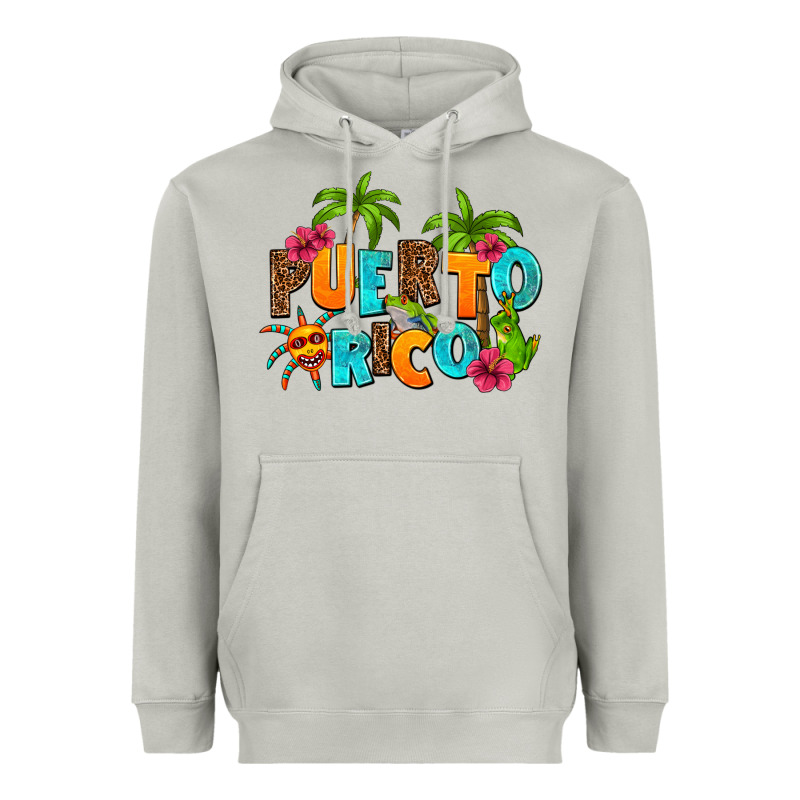 Puerto Rico Heavyweight Hoodie by AdoDesignShop | Teevron