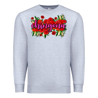 Chingona With Roses Premium Sweatshirt | Teevron