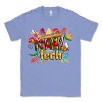 Colony Blue cinco de mayo nail tech Classic Tee - CowGirlArtShop