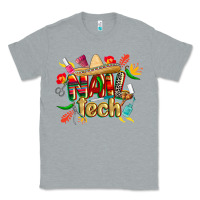 Heather Grey cinco de mayo nail tech Classic Tee - CowGirlArtShop