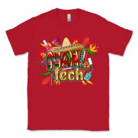 Red cinco de mayo nail tech Classic Tee - CowGirlArtShop