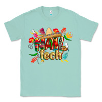 Seafoam cinco de mayo nail tech Classic Tee - CowGirlArtShop