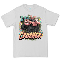 Dove Grey Egg crusher Easter truck Easter Day Premium Tee - HowdyJamesFarm