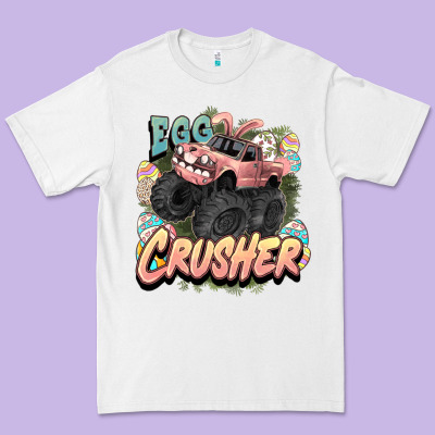 Egg Crusher Easter Truck Easter Day Premium Tee Designed By Howdyjamesfarm