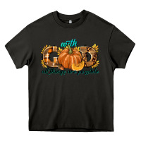 Asphalt With God All Things Are Possible Heavy Core Tee - texasbilliewilder
