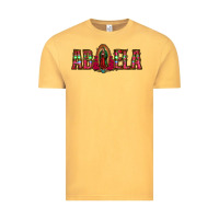 Vintage Mustard abuela floral aztec leopard Vintage Tee - Jasminsmagicworld