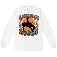 White American rodeo Long Sleeve Tee - FaDigitalArtStudio