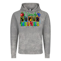 Cloud Rock I teach super heroes Vintage Hoodie - FaDigitalArtStudio