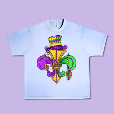 Fleur De Lis Urban Heavy Tee Designed By Oliviacreatesart