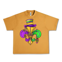 Peanut Butter fleur de lis Urban Heavy Tee - OliviaCreatesArt
