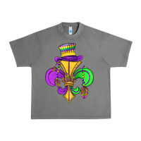 Tornado fleur de lis Urban Heavy Tee - OliviaCreatesArt