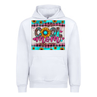 White cool mom Urban Hoodie - JahusDesignShop