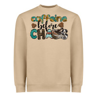 Mushroom western caffeine before chaos Heavyweight Sweatshirt - BarkalooDesign