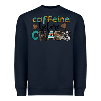 Navy western caffeine before chaos Heavyweight Sweatshirt - BarkalooDesign