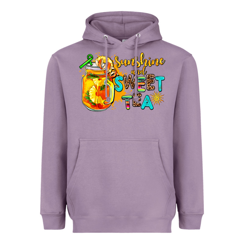 Sunshine And Sweet Tea Heavyweight Hoodie by AdoDesignShop | Teevron