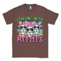 Chestnut chilling with my peeps easter bunnies cowgirl cowg Classic Tee - CowGirlArtShop