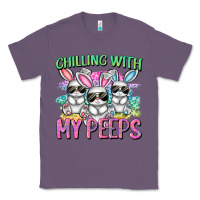 Lavender chilling with my peeps easter bunnies cowgirl cowg Classic Tee - CowGirlArtShop