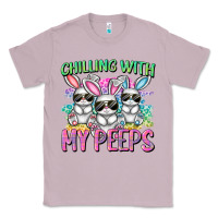 Lilac chilling with my peeps easter bunnies cowgirl cowg Classic Tee - CowGirlArtShop