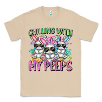 Mushroom chilling with my peeps easter bunnies cowgirl cowg Classic Tee - CowGirlArtShop