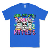 True Royal chilling with my peeps easter bunnies cowgirl cowg Classic Tee - CowGirlArtShop