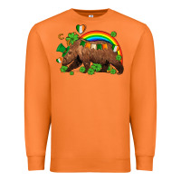 Carrot st patricks bear ado Premium Sweatshirt - AdoDesignShop