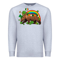 Heather Grey st patricks bear ado Premium Sweatshirt - AdoDesignShop