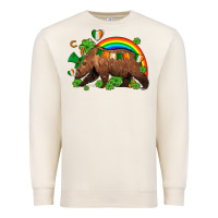 Sandshell st patricks bear ado Premium Sweatshirt - AdoDesignShop