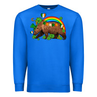 True Royal st patricks bear ado Premium Sweatshirt - AdoDesignShop